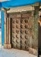 Magnificent Antique Green Door High Layers Frame