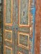Blue Arched Door with Classic Paneling