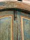 Blue Arched Door with Classic Paneling