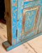 Blue Arched Door with Classic Paneling
