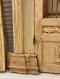 Double Courtyard Garden Door Bleached Teak Classic Carving