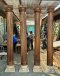 Antique Wooden Pillars Set of 4