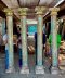 Antique Wooden Pillars Set of 4