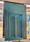 ​Luxurious Old Palace Door Light Blue-Green Rich Carving