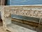 Large Console Table in White Washed Color