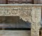 Large Console Table in White Washed Color