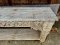 Large Console Table in White Washed Color
