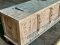 Antique White Chest Large Lock