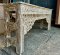Vintage Console Table with Unique Carving