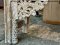 Vintage Console Table with Unique Carving