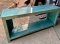 Antique Console Table with Brass