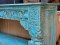 Antique Console Table with Brass