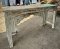 Antique White Washed Counter Table