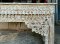 Vintage Console Table with Unique Carving