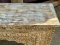 Antique White Washed Counter Table