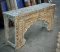 Antique White Washed Counter Table