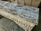 Vintage Console Table with Unique Carving