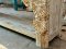 Carved Console Table in White Color