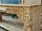 Carved Console Table in White Color