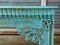 Carved Console Table in White Antique Finishing