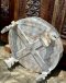 Wooden Side Table Rustic Green Color