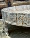 Wooden Side Table Rustic Green Color