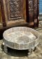Wooden Side Table Rustic Green Color