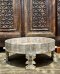 Wooden Side Table Rustic Green Color