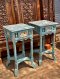 Octagon Side Table with 4 Lathe Legs