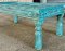 CT24 Square Coffee Table with Embossed Brass Decor