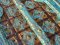 CT24 Square Coffee Table with Embossed Brass Decor