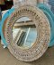 Wooden Wall Mirror with Storage