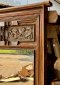 Vintage Arch Wooden Wall Mirror