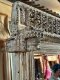 Dark Solid Wood Carving Mirror