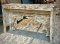White Carved Console Table