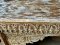 White Carved Console Table