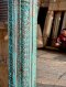 Indian Carved Mirror in Blue Color