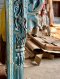 Indian Mirror in Blue Color