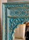 Indian Mirror in Blue Color