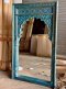 Indian Mirror in Blue Color