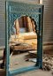 Indian Mirror in Blue Color