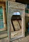 Indian Mirror In White Washed Color