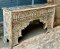 White Carved Console Table