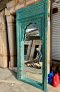 Blue Mirror with Fine Carving