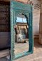 Blue Mirror with Fine Carving