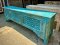 CL77 Gorgeous Blue Carved Console Table