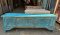 CL77 Gorgeous Blue Carved Console Table