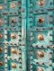 Spectacular Brass Suns on Solid Door Brass Nails Front