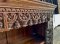 Ganesh Carved Wood Display Cabinet