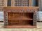 Ganesh Carved Wood Display Cabinet